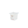 (6 sztuk) CAMBRO | SafeTrak – pojemniki z polipropylenu GN 1/6 – kolor mleczny – wysokość: 150 mm