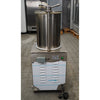 Nadziewarka do kiełbas – hydrauliczna – stal nierdzewna – 35 L – 1,5 kW – z 3 lejkami