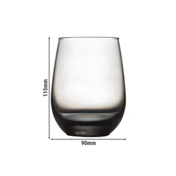 (12 Stück) LIBBEY | STEMLESS - Weinglas - 451ml - Grau