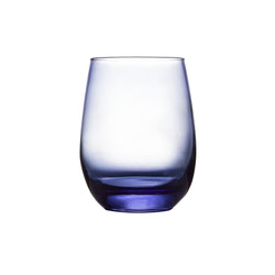 (12 Stück) LIBBEY | STEMLESS - Weinglas - 451ml - Blau