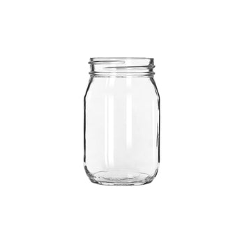 (12 Stück) LIBBEY | DRINKING JARS - Trinkbecher - 473ml