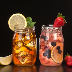 (12 Stück) LIBBEY | DRINKING JARS - Trinkbecher - 473ml