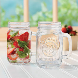 (12 Stück) LIBBEY | DRINKING JARS - Trinkbecher - 488ml