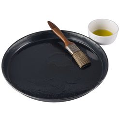 (6 sztuk) Blacha do pizzy - blacha stalowa - Ø 260 mm - wysokość: 25 mm