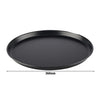 (6 sztuk) Blacha do pizzy - blacha stalowa - Ø 360 mm - wysokość: 25 mm