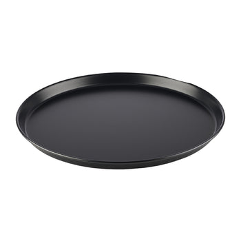 (6 sztuk) Blacha do pizzy - Ø 360 mm - blacha stalowa - bez powłoki - wysokość: 25 mm - Prime Gastro