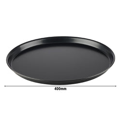 (6 sztuk) Blacha do pizzy - blacha stalowa - Ø 400 mm - wysokość: 25 mm