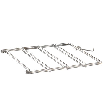 Stojak na 4 blachy do pizzy – stal nierdzewna – wysokość: 260 mm – do blach do pizzy o średnicy do 28 cm - Prime Gastro