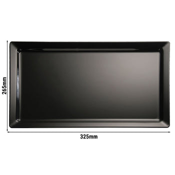 (6 sztuk) Taca GN 1/2 - FRIENDLY - PET - wysokość: 30 mm - Prime Gastro