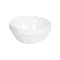 (6 sztuk) Miska - FRIENDLY - PET - 0,5 litra - okrągła - Ø 140 mm - biała