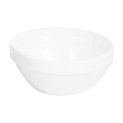 (6 sztuk) Miska - FRIENDLY - PET - 2,5 litra - okrągła - Ø 230 mm - biała