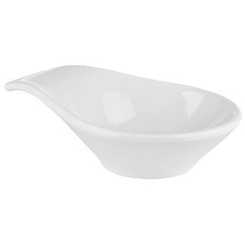 (12 sztuk) Miseczki do dipów - FRIENDLY - PET - 60 ml - 115x75 mm - białe - Prime Gastro