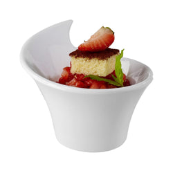 (12 sztuk) Dipschälchen - FRIENDLY - PET - 70 ml - 85x70mm - biały