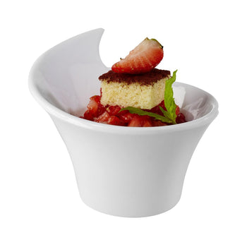 (12 sztuk) Dipschälchen - FRIENDLY - PET - 70 ml - 85x70mm - biały - Prime Gastro