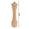 (6 sztuk) PEUGEOT | HOSTELLERIE – Młynek do pieprzu – drewno – kolor naturalny – wysokość: 220 mm