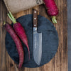 F. DICK | Nóż Santoku DARKNITRO – ostrze: 180 mm