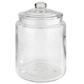 (6 sztuk) Słoik do przechowywania - CLASSIC - 0,9 litra - w tym szklana pokrywka z uszczelką - Prime Gastro