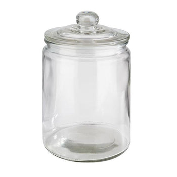 (6 sztuk) Słoik do przechowywania - CLASSIC - 2 litry - w tym szklana pokrywka z uszczelką - Prime Gastro