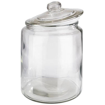 (6 sztuk) Słoik do przechowywania - CLASSIC - 6 litrów - ze szklaną pokrywką z uszczelką - Prime Gastro