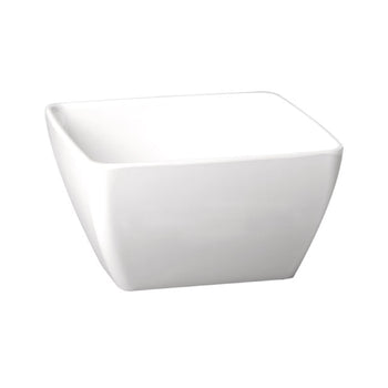 (6 sztuk) Miska - PURE - melamina - 3,8 litra - kwadratowa - biała - Prime Gastro