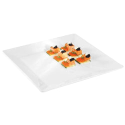 (6 sztuk) Taca - PURE - melamina - 185 x 185 mm - wysokość: 25 mm