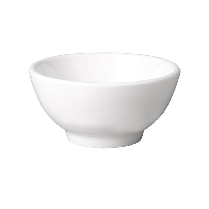 (6 sztuk) Miska - PURE - melamina - 0,45 litra - Ø 150 mm - biała