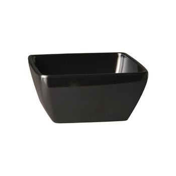 (6 sztuk) Miska - PURE - melamina - 0,14 litra - kwadratowa - czarna - Prime Gastro