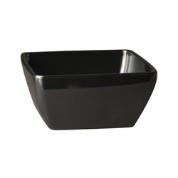 (6 sztuk) Miska - PURE - melamina - 3,8 litra - kwadratowa - czarna