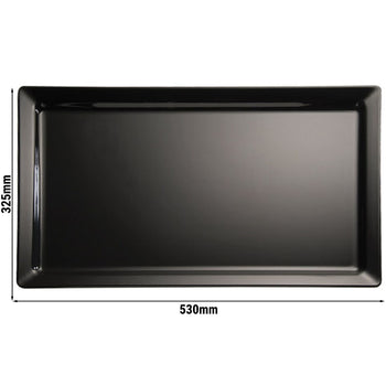 (6 sztuk) Taca GN 1/1 - PURE - melamina - wysokość: 30 mm - Prime Gastro