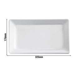 (6 sztuk) Taca GN 1/3 - PURE - melamina - , wysokość: 30 mm