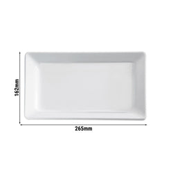 (6 sztuk) Taca GN 1/4 - PURE - melamina - wysokość: 30 mm