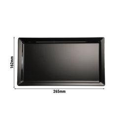 (6 sztuk) Taca GN 1/4 - PURE - melamina - wysokość: 30 mm