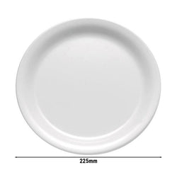 (6 sztuk) Talerze - CASUAL - melamina - Ø 225 mm