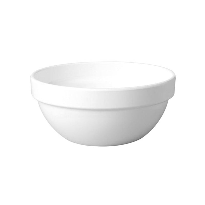 (6 sztuk) Miska - CASUAL MAXI - Melamina - 0,25 litra - Ø 120 mm - Biały