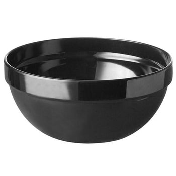 (6 sztuk) Miska - CASUAL MAXI - melamina - 0,5 litra - Ø 140 mm - czarna - Prime Gastro