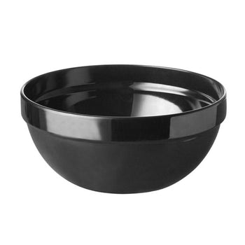 (6 sztuk) Miska - CASUAL MAXI - Melamina - 2,5 litra - Ø 230 mm - Czarny - Prime Gastro