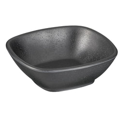 (6 sztuk) Miseczki - ZEN - melamina - 0,2 litra - 120x120 mm - czarne