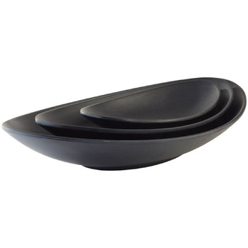 (6 sztuk) Miseczki - ZEN - melamina - 0,25 litra - 250 x 135 mm - czarne - Prime Gastro