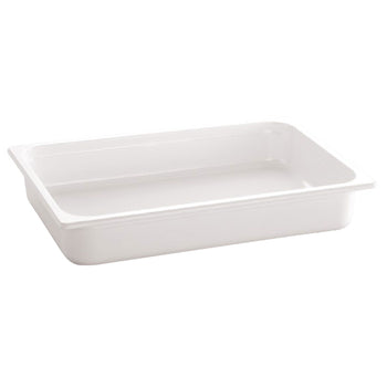 (6 sztuk) Pojemniki melaminowe GN 1/2 - ECOLINE - 3,4 litra - wysokość: 65 mm - Prime Gastro