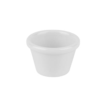 (24 sztuki) Miseczki do dipów - CASUAL - melamina - 50 ml - Ø 60 mm - białe - Prime Gastro