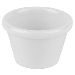 (24 sztuki) Miseczki do dipów - CASUAL - melamina - 50 ml - Ø 60 mm - białe