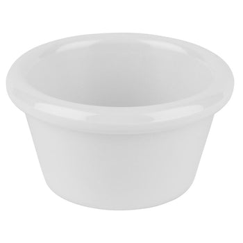 (24 sztuki) Miseczki do dipów - CASUAL - melamina - 70 ml - Ø 75 mm - białe - Prime Gastro