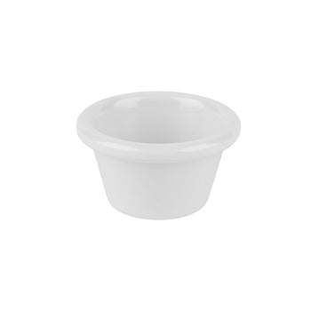 (24 sztuki) Miseczki do dipów - CASUAL - melamina - 80 ml - Ø 80 mm - białe - Prime Gastro