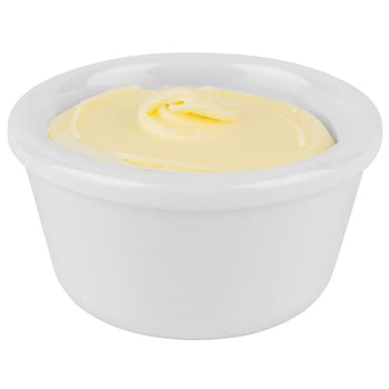 (24 sztuki) Miseczki do dipów - CASUAL - melamina - 120 ml - Ø 85 mm - białe - Prime Gastro