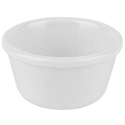 (24 sztuki) Miseczki do dipów - CASUAL - melamina - 120 ml - Ø 85 mm - białe