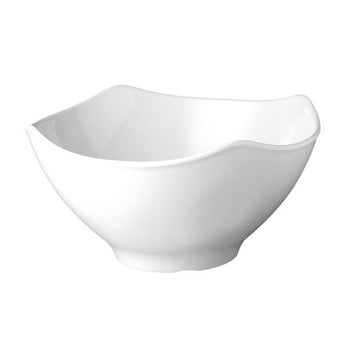 (6 sztuk) Miska - GLOBAL BUFFET - melamina - 8 litrów - 400 x 400 mm - biała - Prime Gastro