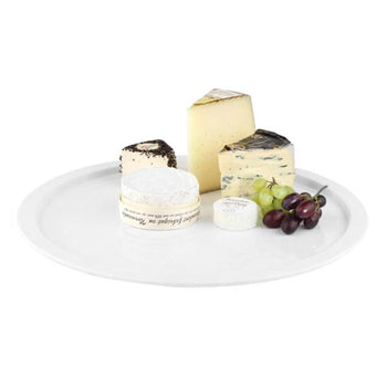 (6 sztuk) Taca - PURE - melamina - średnica 380 mm - wysokość: 25 mm - Prime Gastro