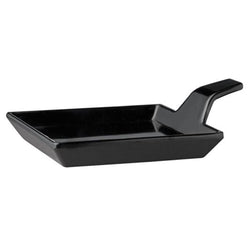 (24 sztuki) Talerzyki na przekąski - FLYING BUFFET - melamina - 120 x 95 mm - z uchwytem do przenoszenia