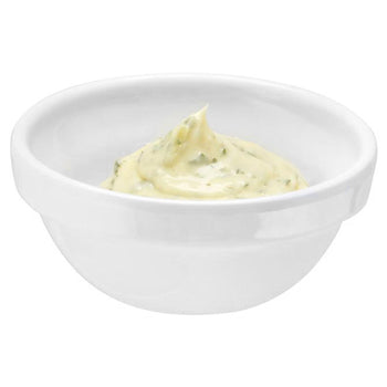 (6 sztuk) Miseczki do dipów - CASUAL MINI - melamina - 20 ml - Ø 60 mm - białe - Prime Gastro