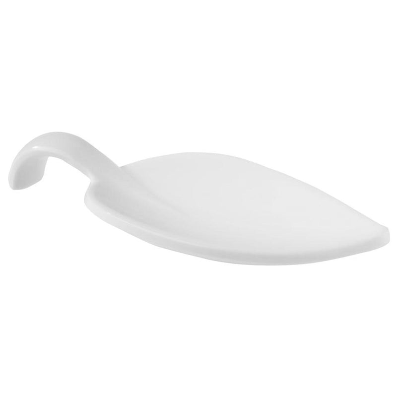 (50 sztuk) Łyżeczki do przekąsek - LEAF - melamina - długość: 100 mm